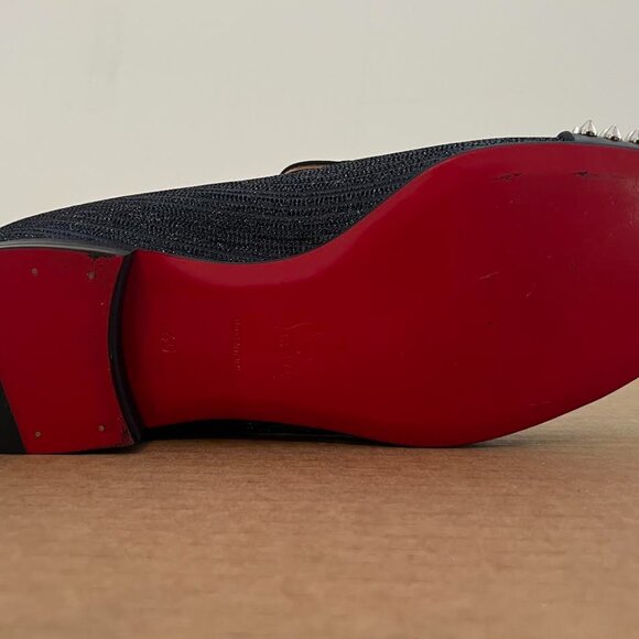 Christian Louboutin Men's Spooky Flat Calf Loafers 45 - Picture 9 of 14